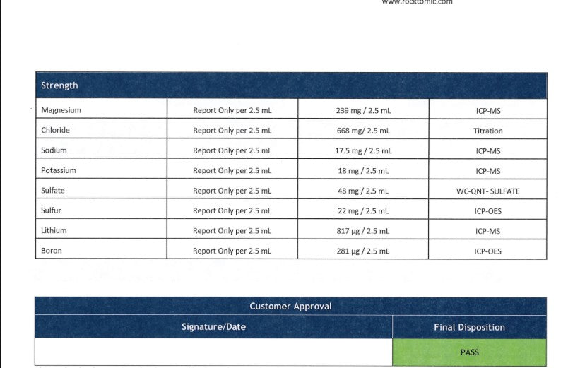 Premium Mineral Complex 2 fl oz