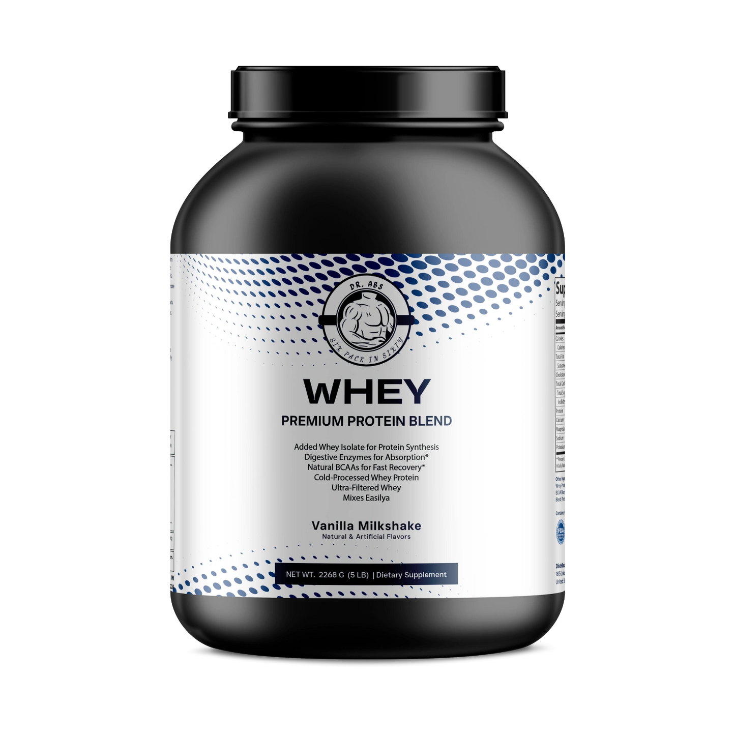 5lb Whey Protein (Vanilla)