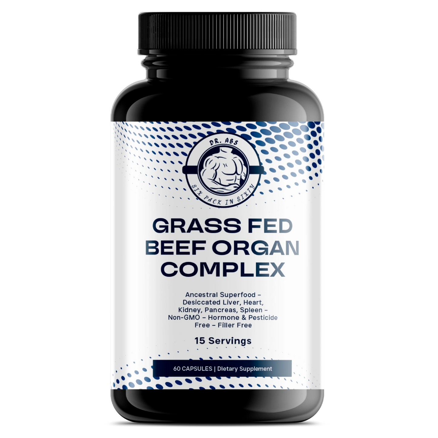 Grass Fed Beef Organ Complex – Ancestral Superfood – Desiccated Liver, Heart, Kidney, Pancreas, Spleen