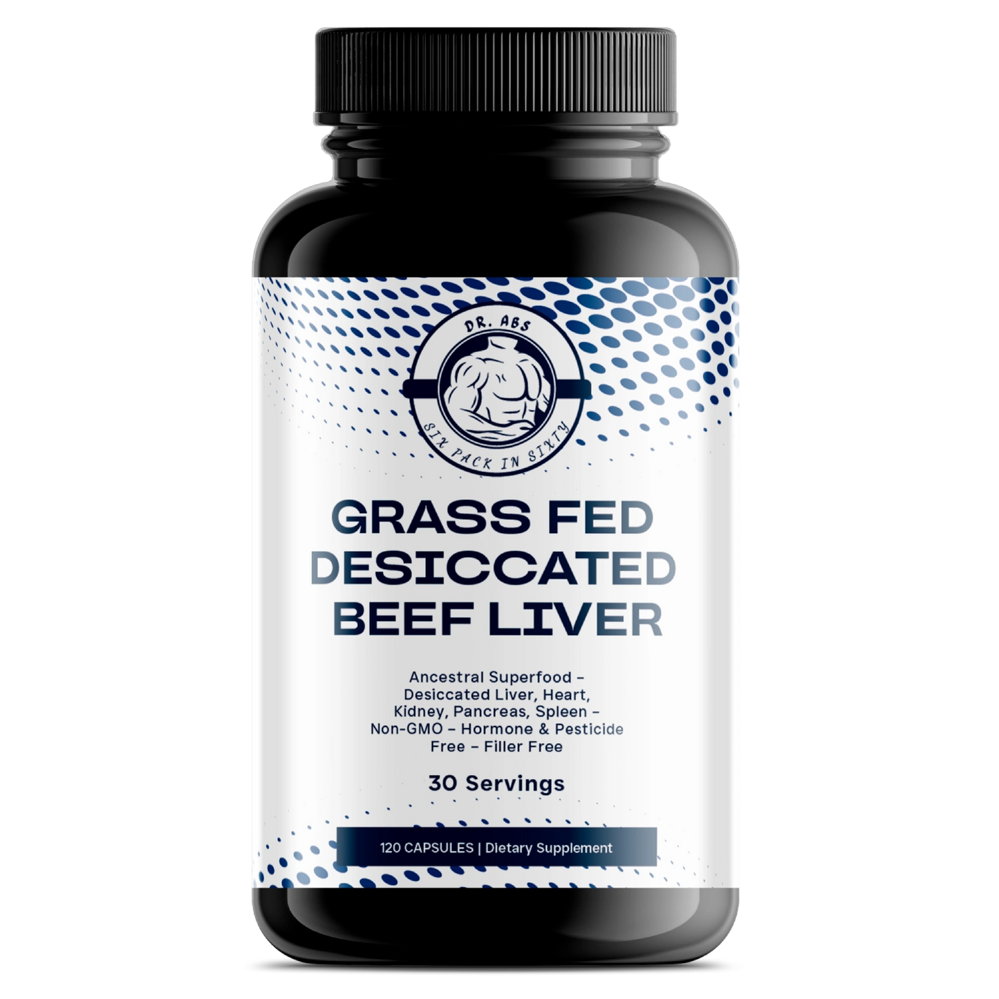 Grass Fed Desiccated Beef Liver Capsules – Pasture Raised
