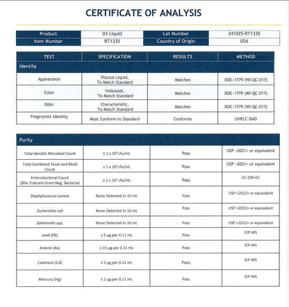 Liquid D3 Ultra 0.43 fl oz