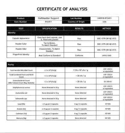 Gallbladder Support Plus