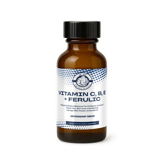 Vitamin C, B, E + Ferulic Antioxidant Serum, USA Made