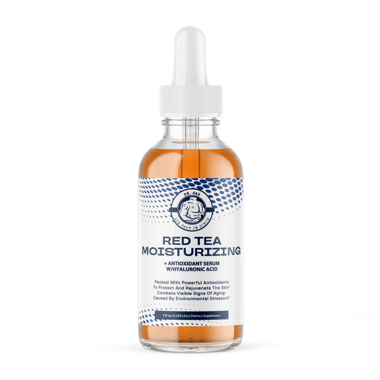 Red Tea Moisturizing + Antioxidant Serum w/Hyaluronic Acid, USA Made