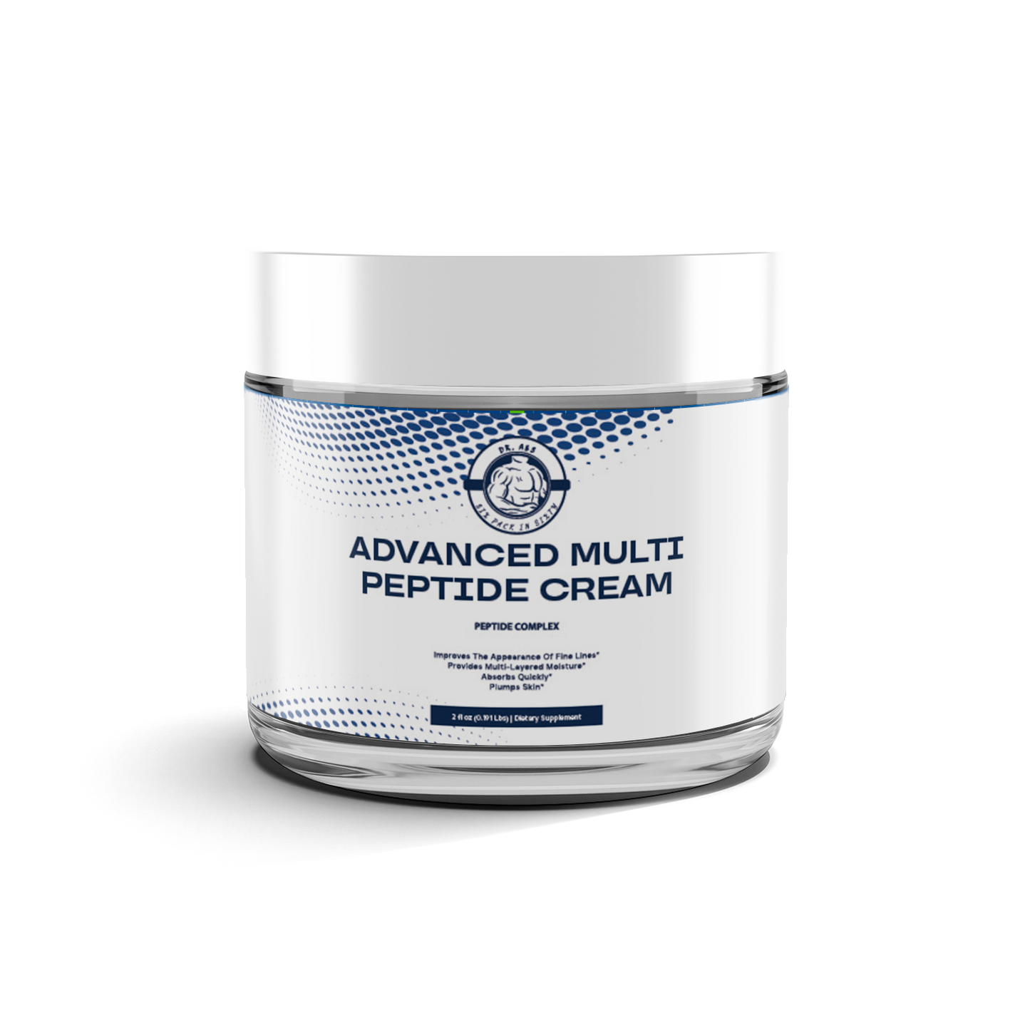 Advanced Multi Peptide Cream (Peptide Complex), USA Made, Clean & Vegan
