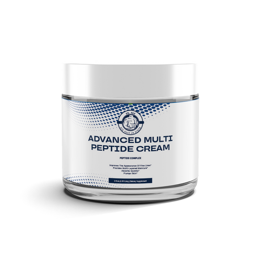 Advanced Multi Peptide Cream (Peptide Complex), USA Made, Clean & Vegan