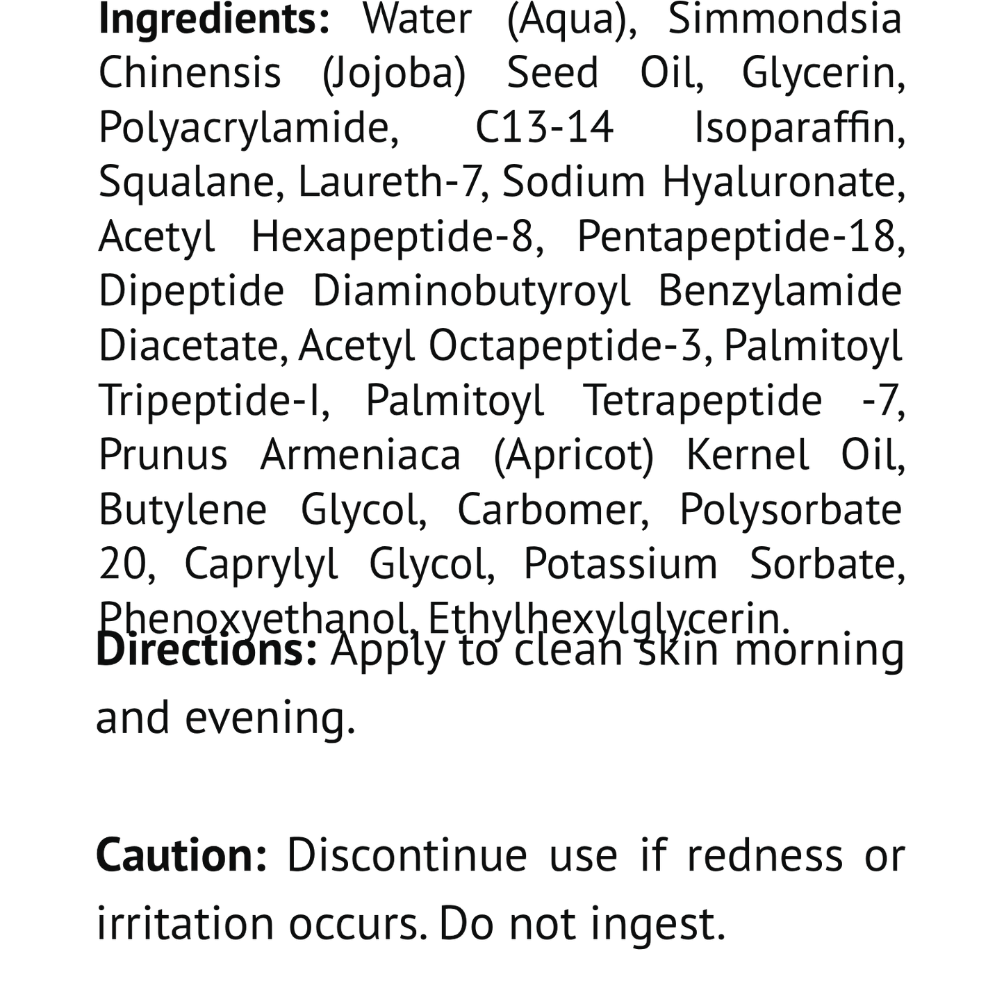 Advanced Multi Peptide Cream (Peptide Complex), USA Made, Clean & Vegan